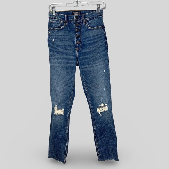 Abercrombie & Fitch Denim - Abercrombie & Fitch Ultra High Rise Mom Jean